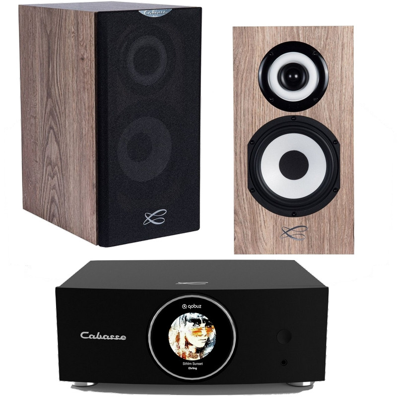 Cabasse Minorca MC40 Chêne + Cabasse Abyss Avec enceintes compactes...