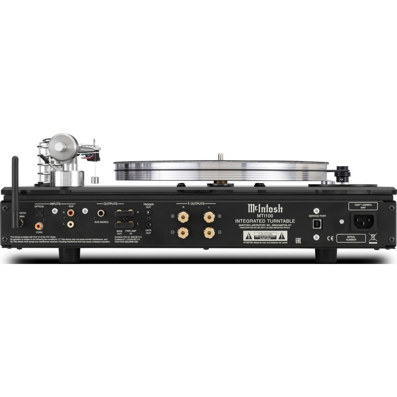 McIntosh annonce le MTi100, une platine vinyle avec pré