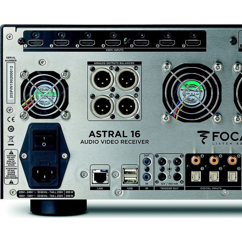 Astral 16 - Amplificateur et processeur audio-vidéo